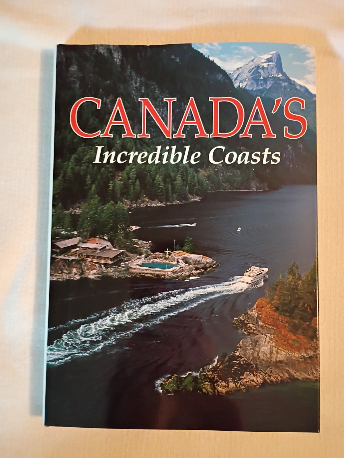 Lot of 4 National Geographic Society Books- Canada Alaska Nature HC W DJ