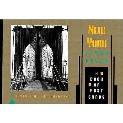 New York Flash Backs: 30 Historical Photographs: A Book of Post Cards – GOOD