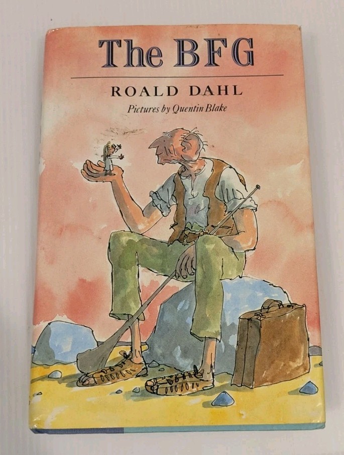 The BFG by Roald Dahl (Hardcover) First American Edition RARE 11th Print HCDJ