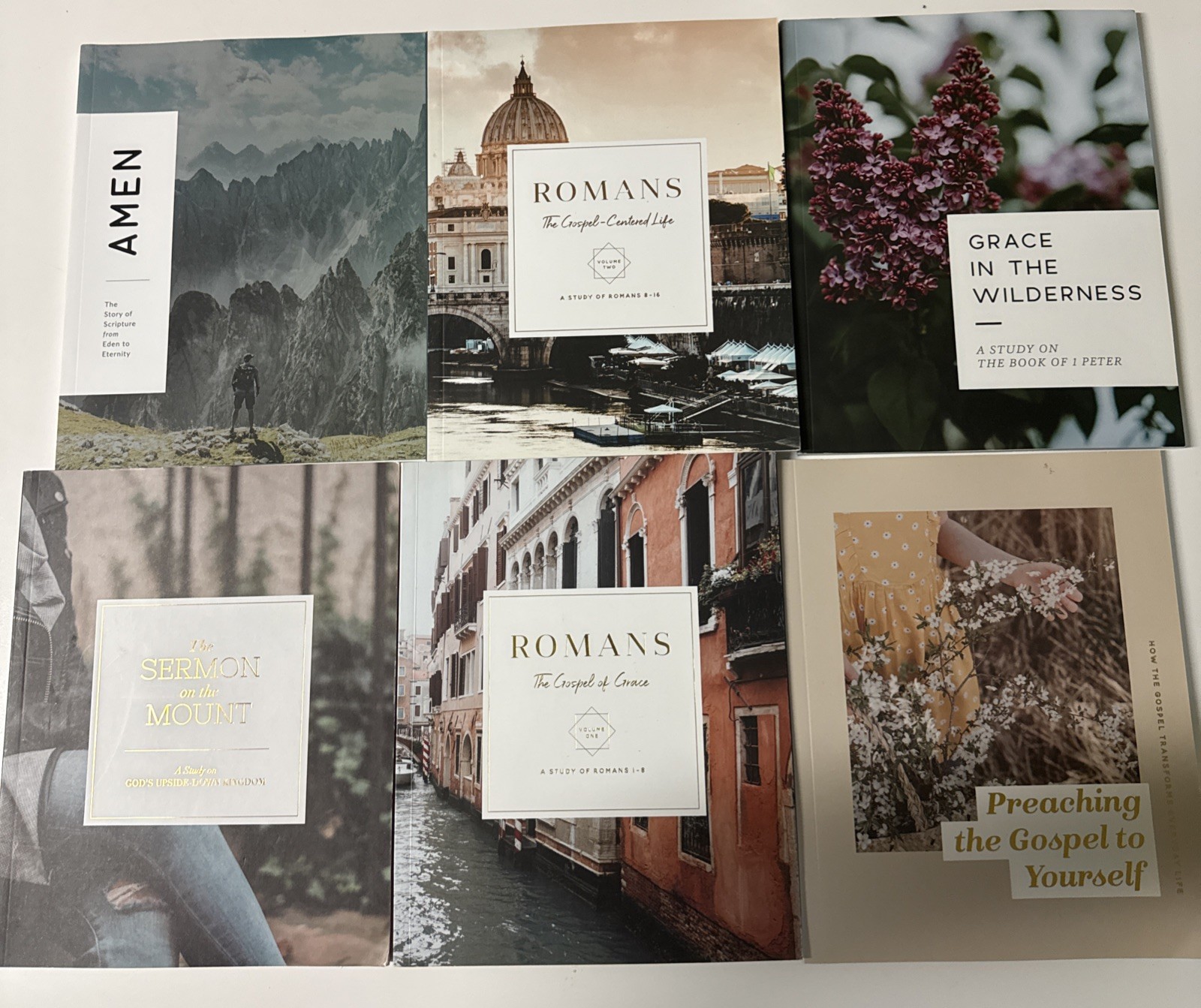 Lot of 6: The Daily Grace Co. Romans, TheSERMONon theMOUNT, +More