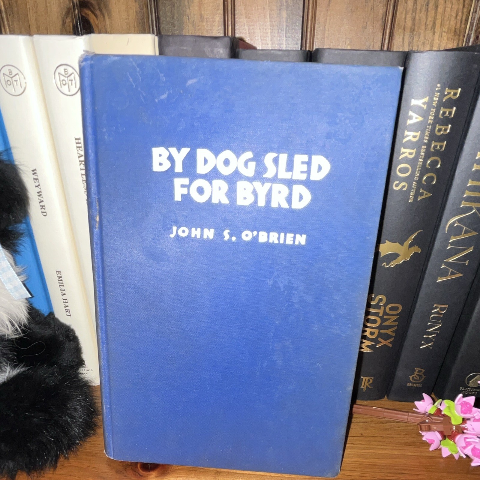 By Dog Sled for Byrd: 1800 Miles Across Antarctic Ice O’Brien HC Illus 1931