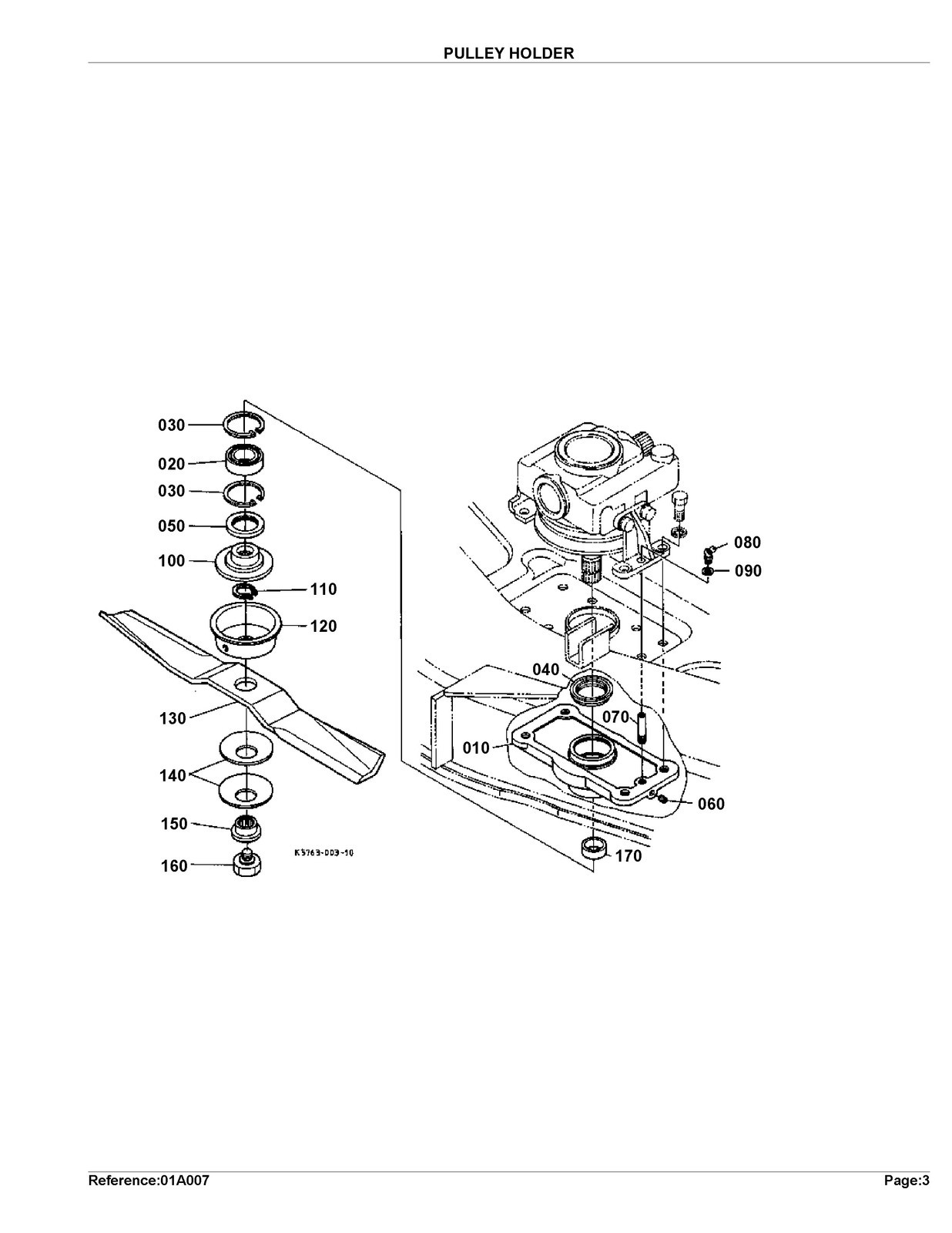 KUBOTA RCK60-30B Parts Manual – STEEL WIRE BOUND – DURABLE COVERED