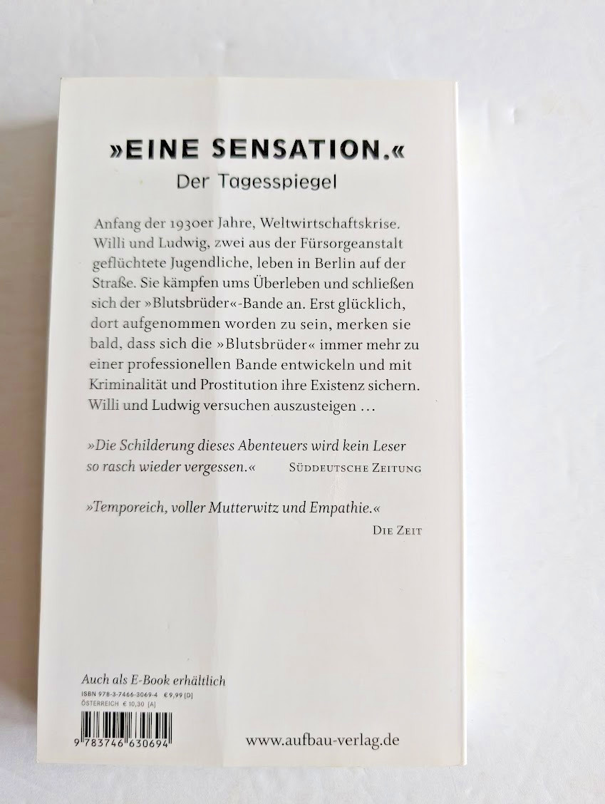 Ernst Haffner – Blutsbruder – Aufbau Taschenbuch, PB, GC+