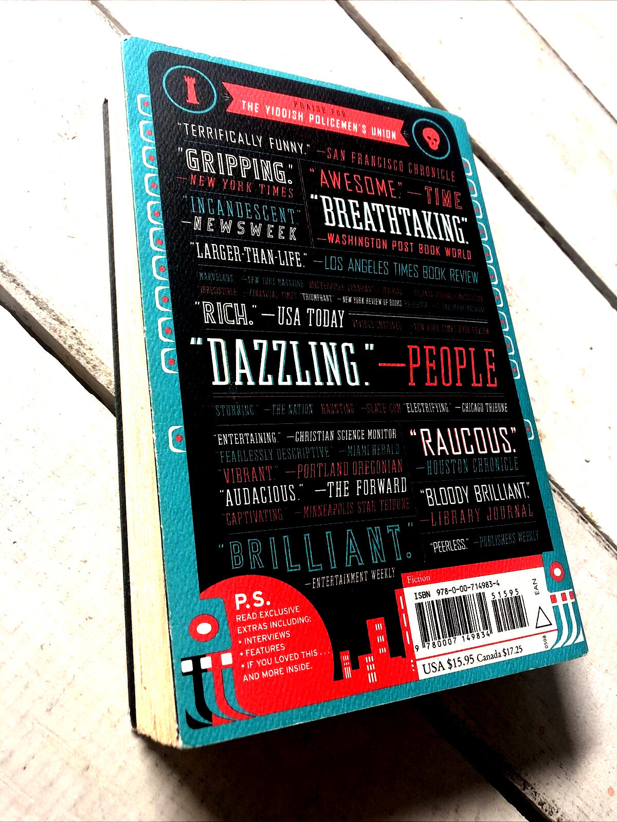 The Yiddish Policemen’s Union : A Novel by Michael Chabon (2008) P. S. Ser.ies