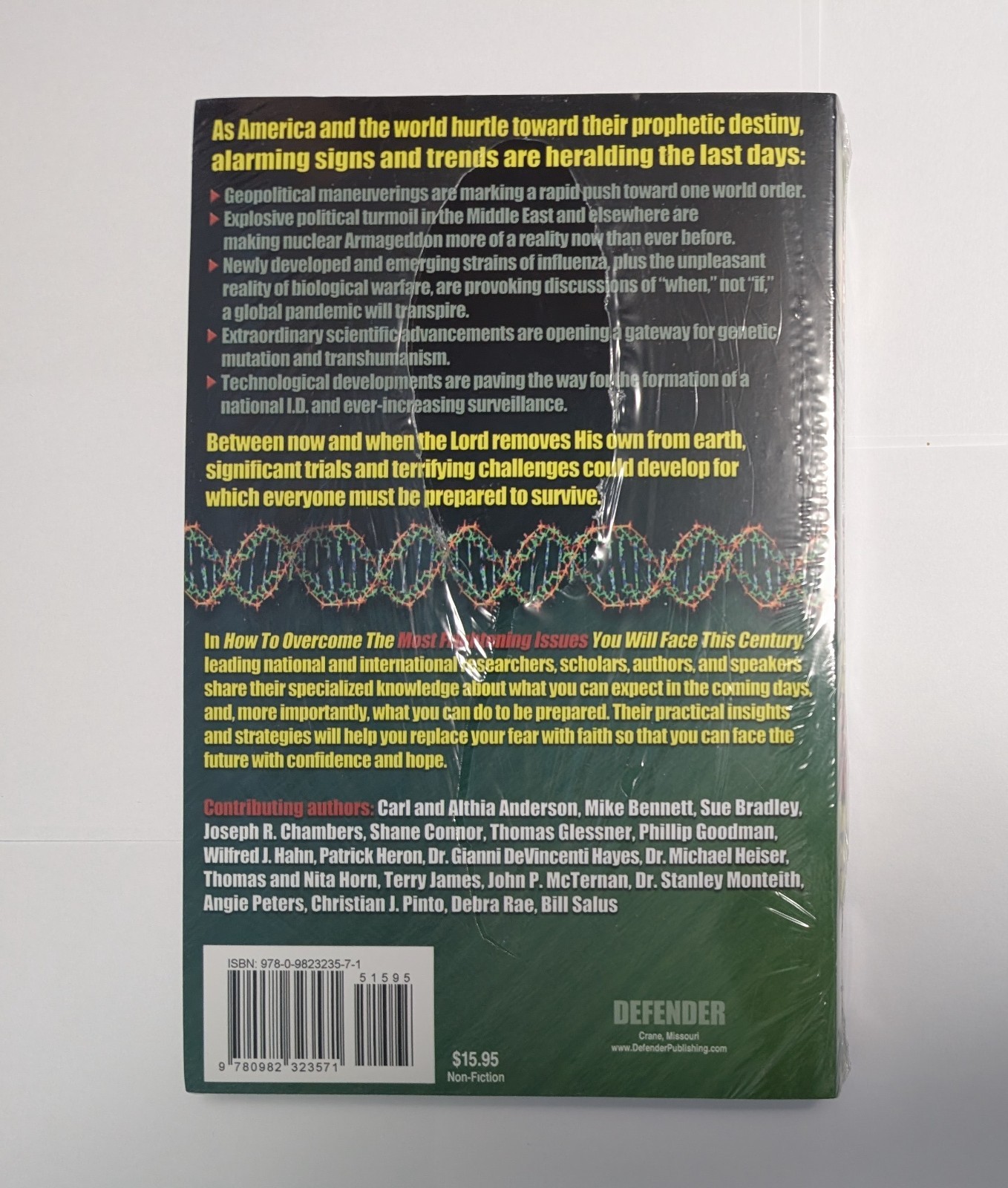 How To Overcome Frightening Issues Paperback New Sealed Prophecy Book