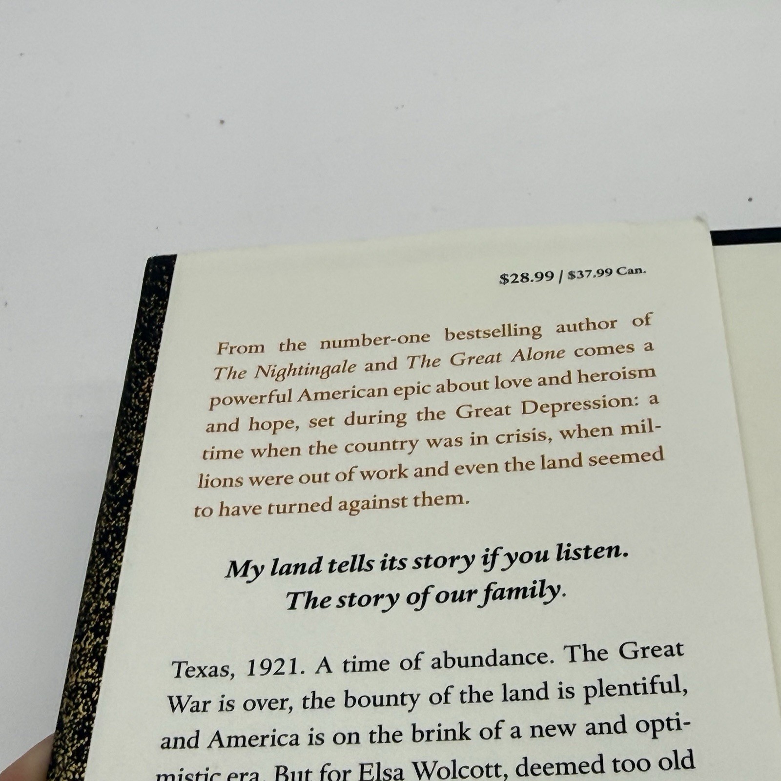 The Four Winds by Kristin Hannah (2021, HCDJ 1st Edition 1st Printing)