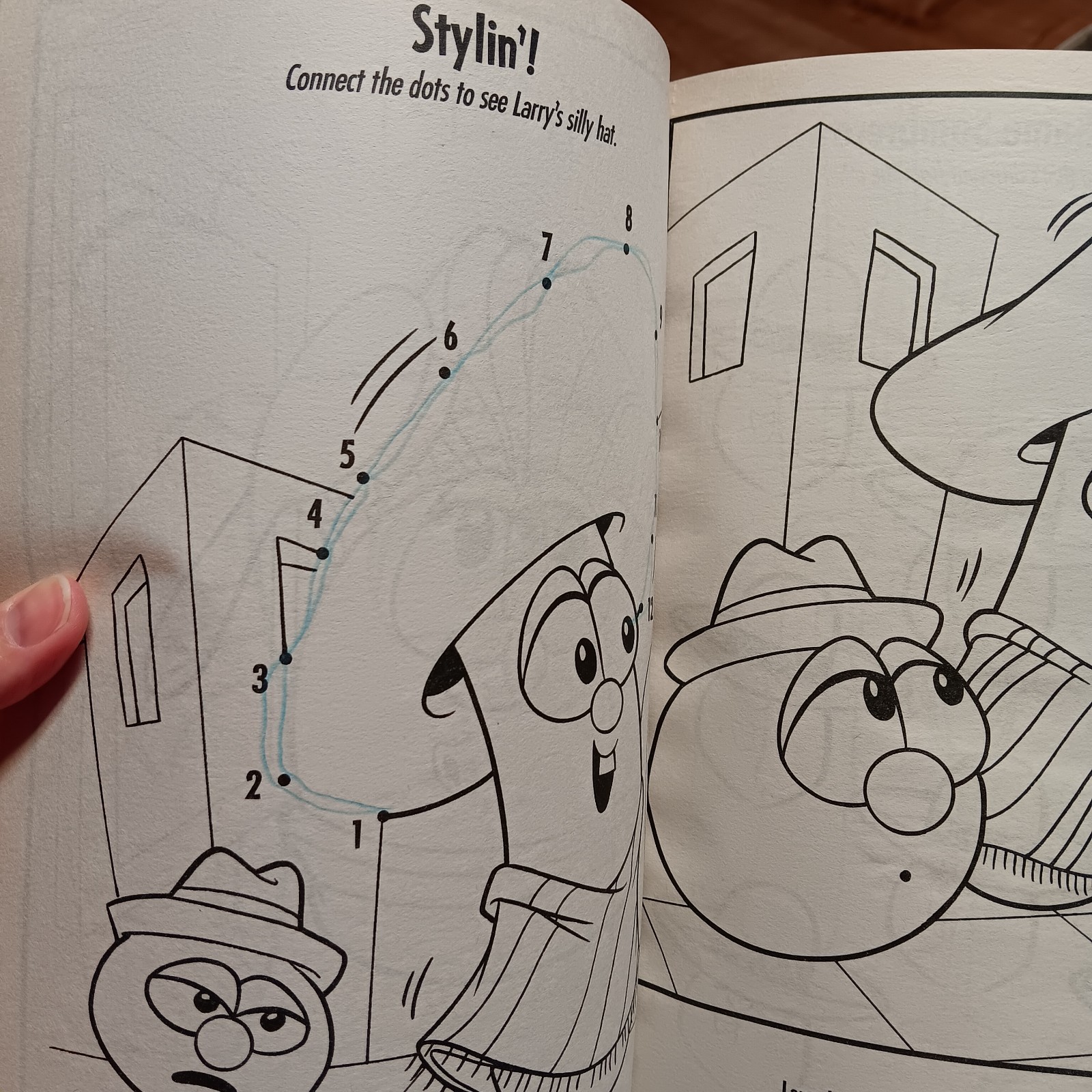 Big Idea VeggieTales Veggie Fever Jumbo Coloring Activity Book 2007 112 pages