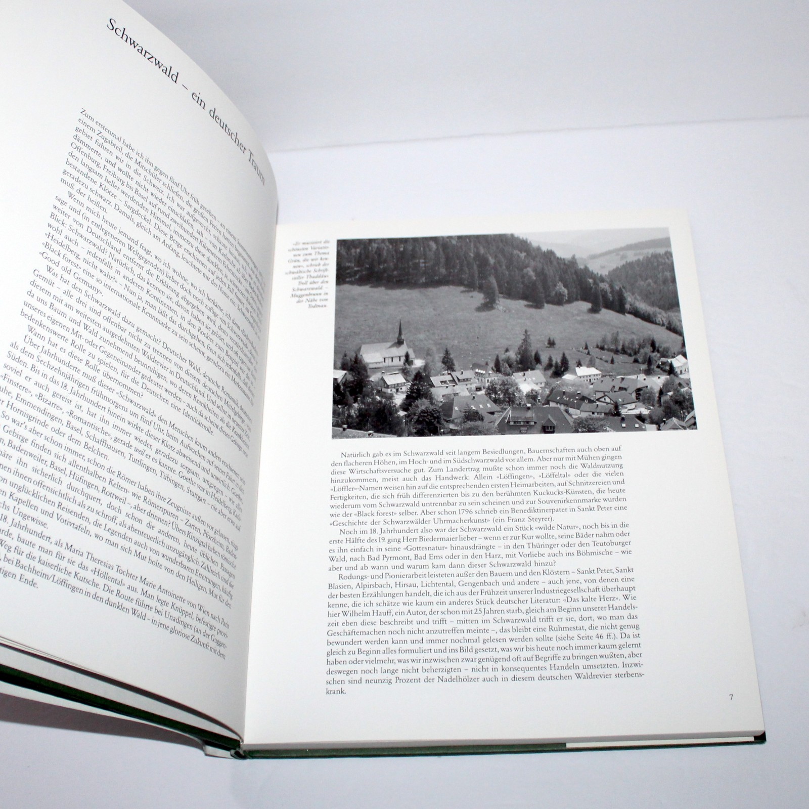 Schwarzwald Black Forest 1989 Achim Kaflein German Language Bucher