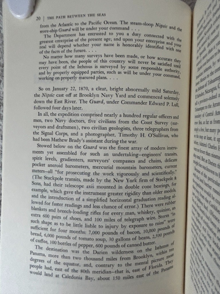 David McCullough, John Adams;The Path Between the Seas:Creation of Panama Canal