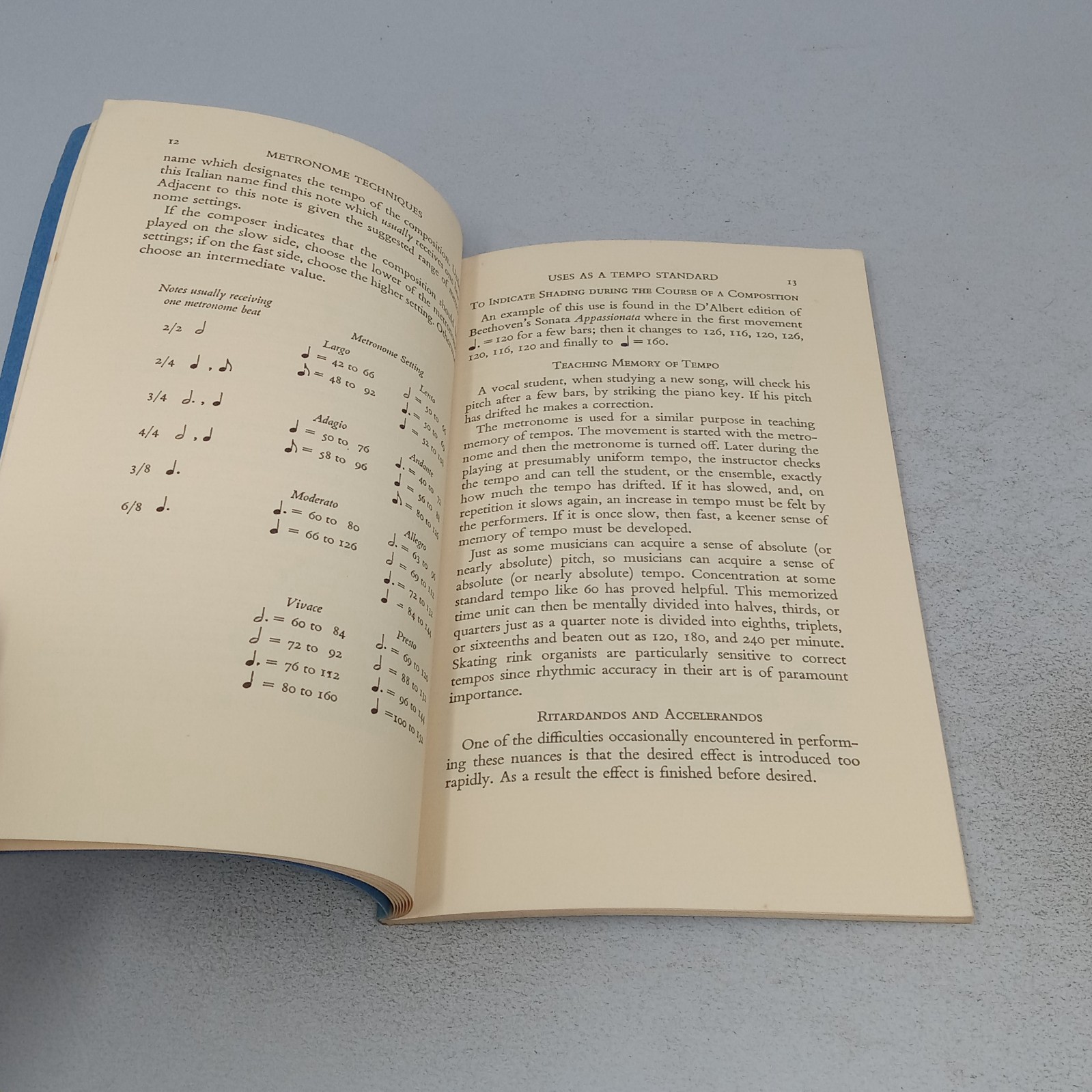 Metronome Techniques: 1970 Fifth Printing Paperback by Frederick Franz