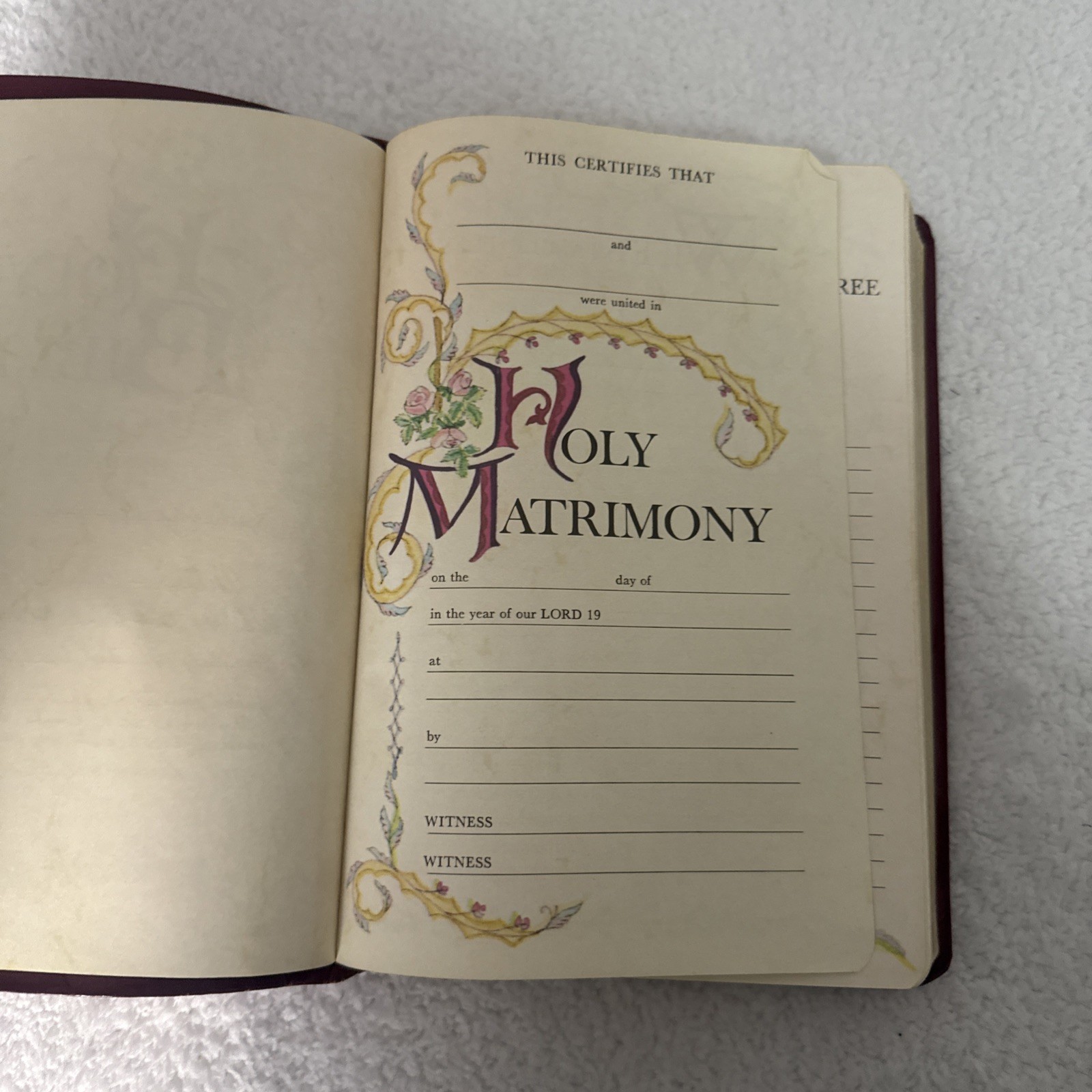 Holy Bible KJV Giant Print Concordance Regency 883CPL Burgundy 1990 Red Letter