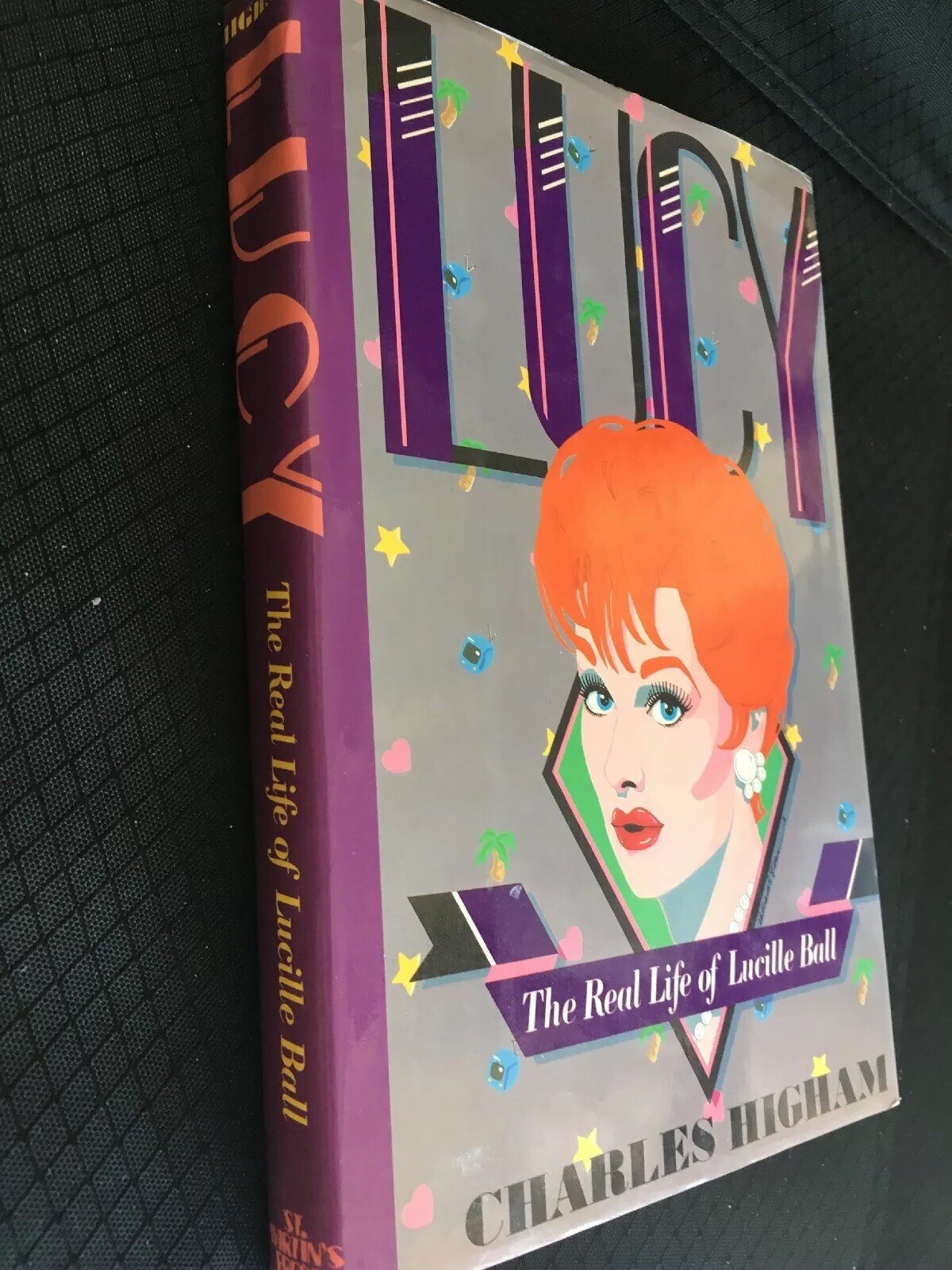 Lucy : The Life of Lucille Ball by Charles Higham 1986 Hardcover Book