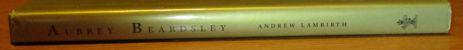 1998 Aubrey Beardsley by Andrew Lambirth Hardcover Book 124 Pages London