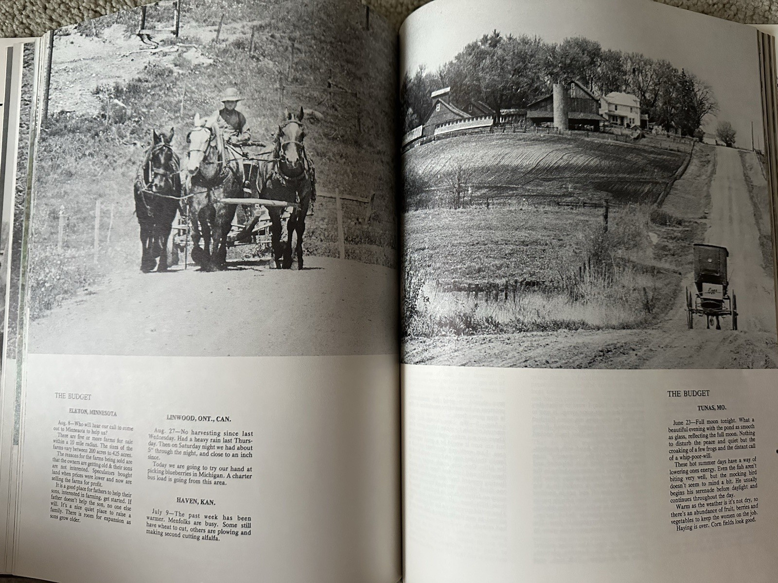 The Amish: A Pioneer Heritage Siged by Author With Dust Cover 175 Pages