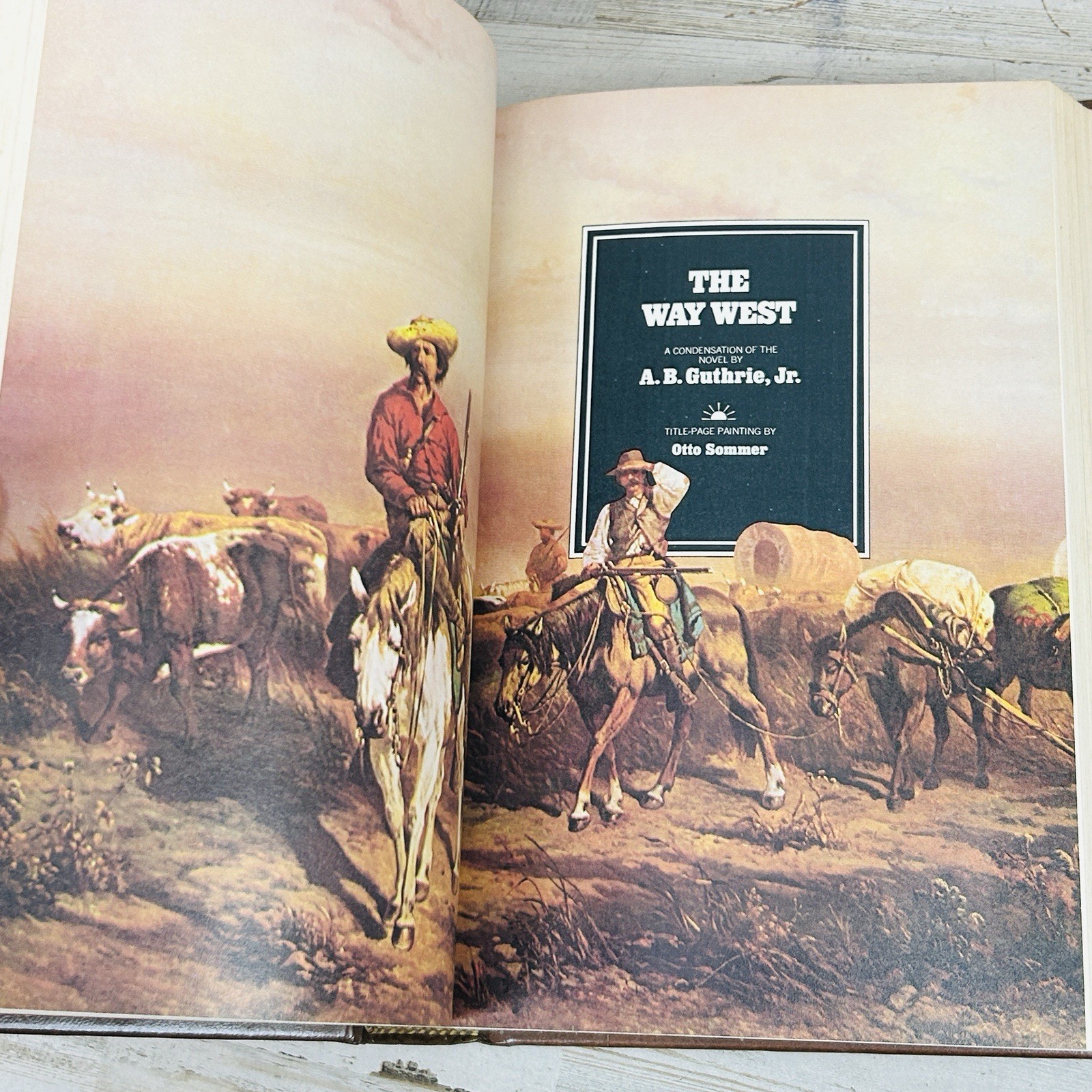 Reader’s Digest Best of the West 2 Volume Set A Treasury of Western Adventure