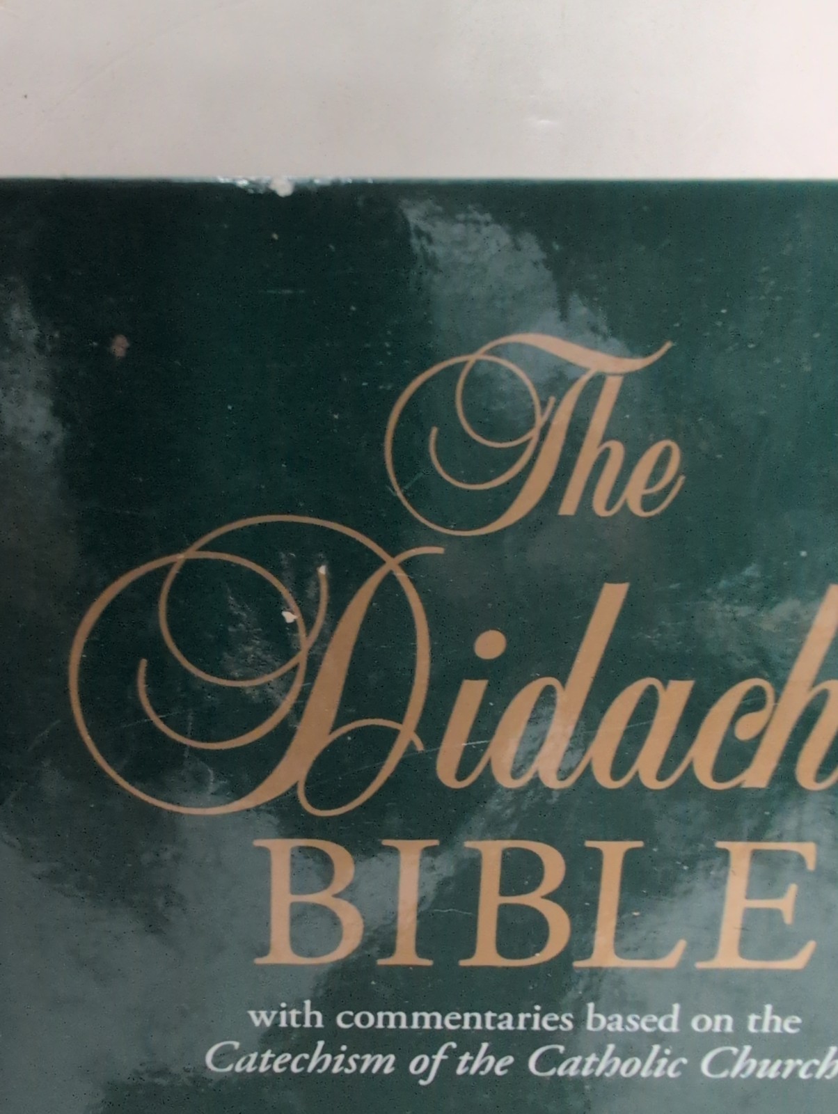 The Didache Bible: Catechism of the Catholic Church Ignatius Bible Edition Green