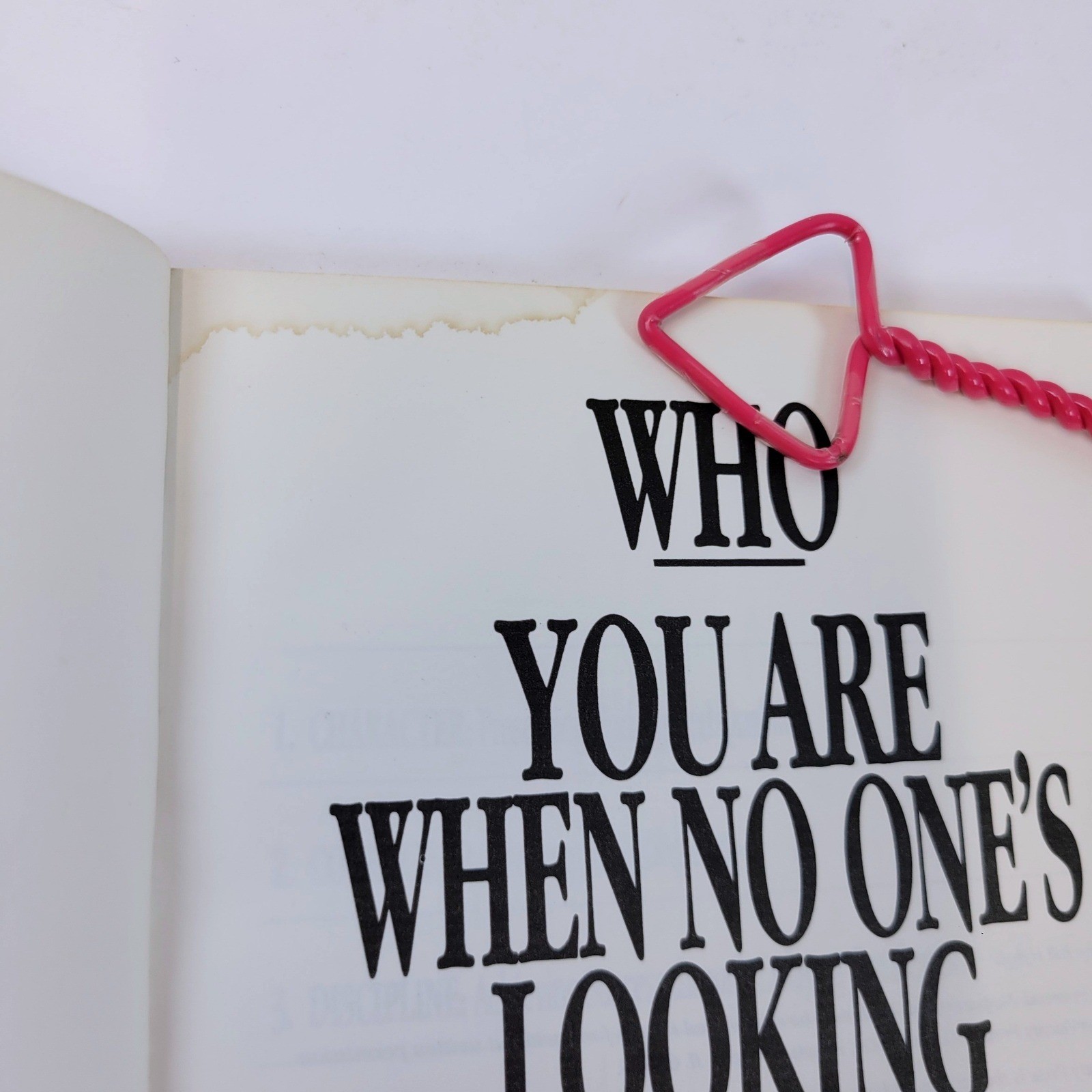 Who You Are When No One’s Looking Bill Hybels Book InterVarsity Press