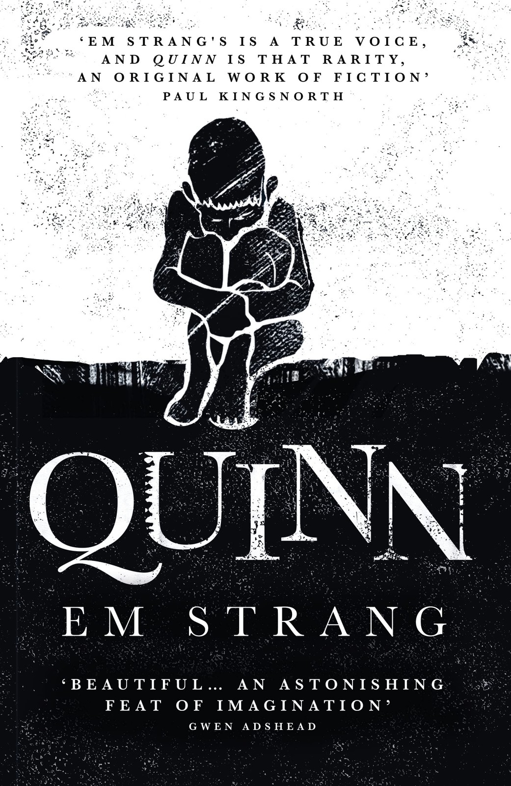 Quinn: ‚Hypnotically beautiful‘ – Mark Haddon – hardcover Strang, Em
