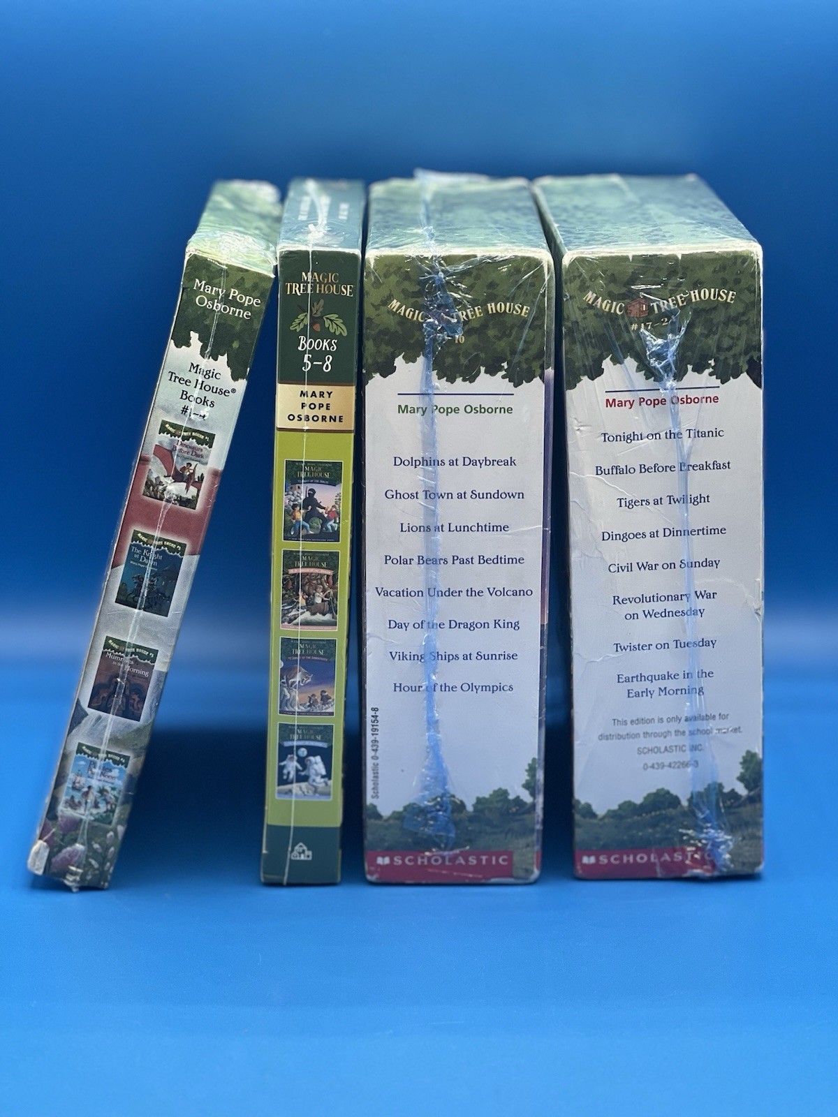 NEW Magic Tree House Books 1-24 Boxed Sets Mary Pope Osborne Factory Sealed