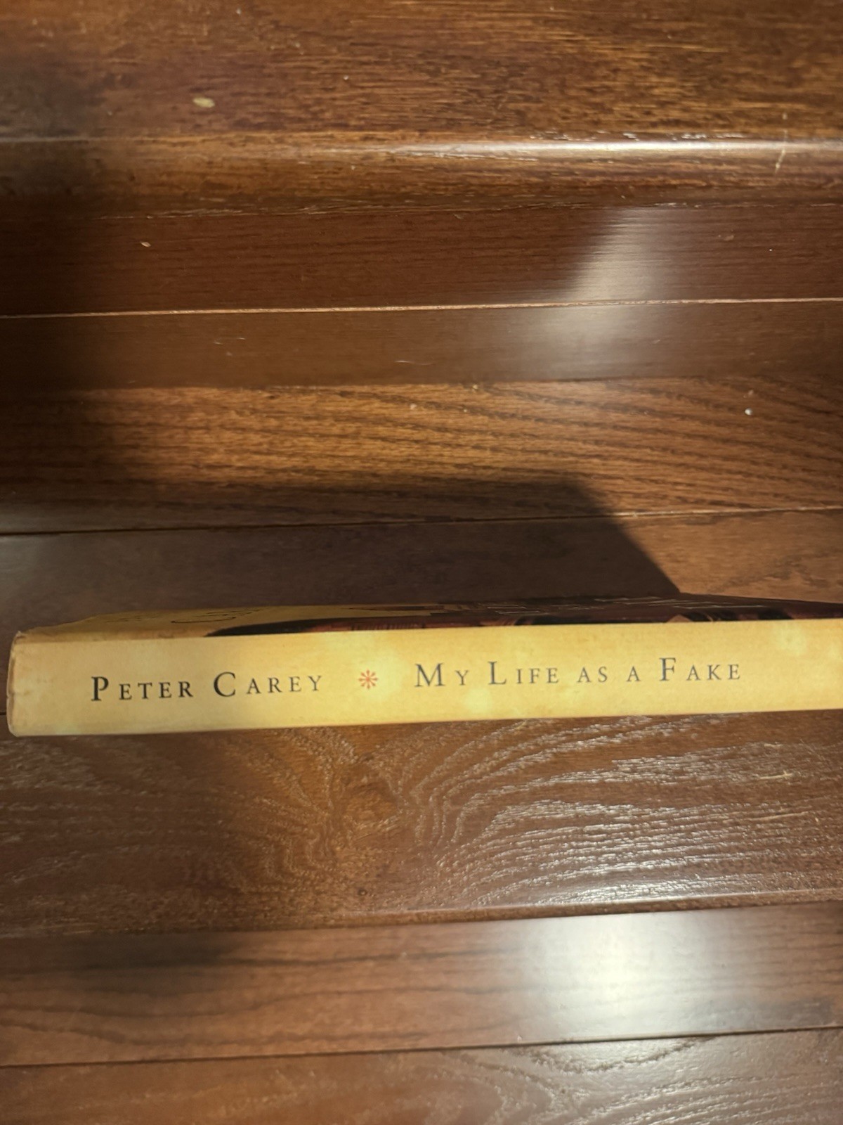 Peter Carey My Life as a Fake Paperback Fiction Novel Faber & Faber