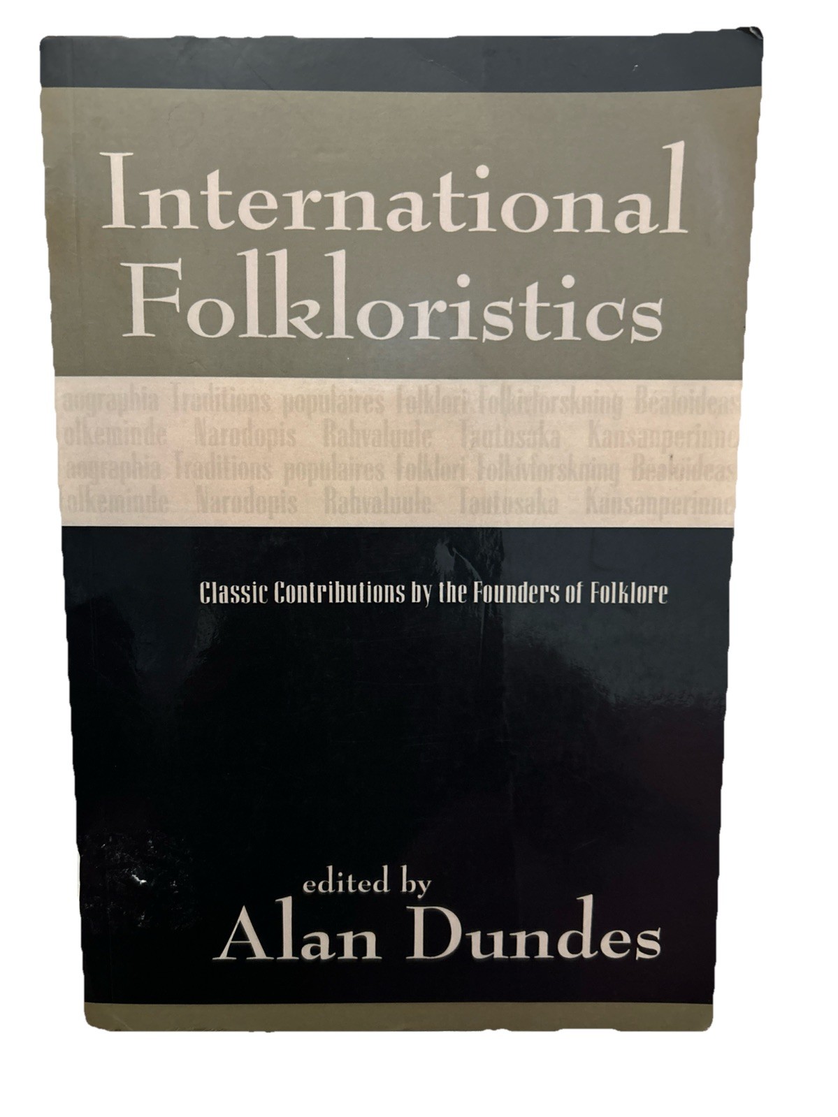 International Folkloristics: C – VERY GOOD