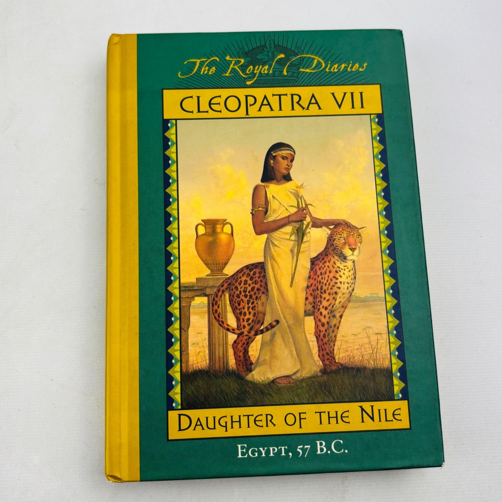 The Royal Diaries 2 Book Lot Kristina The Girl King Cleopatra VII Hardcover