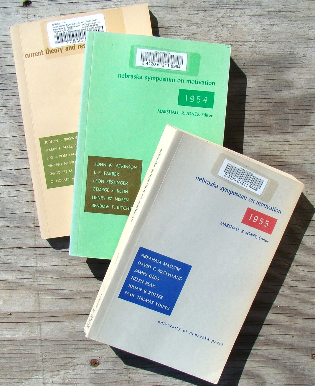 Nebraska Symposium On Motivation ~23 Vols 1953-75~ Animal Experiments Sex Gender