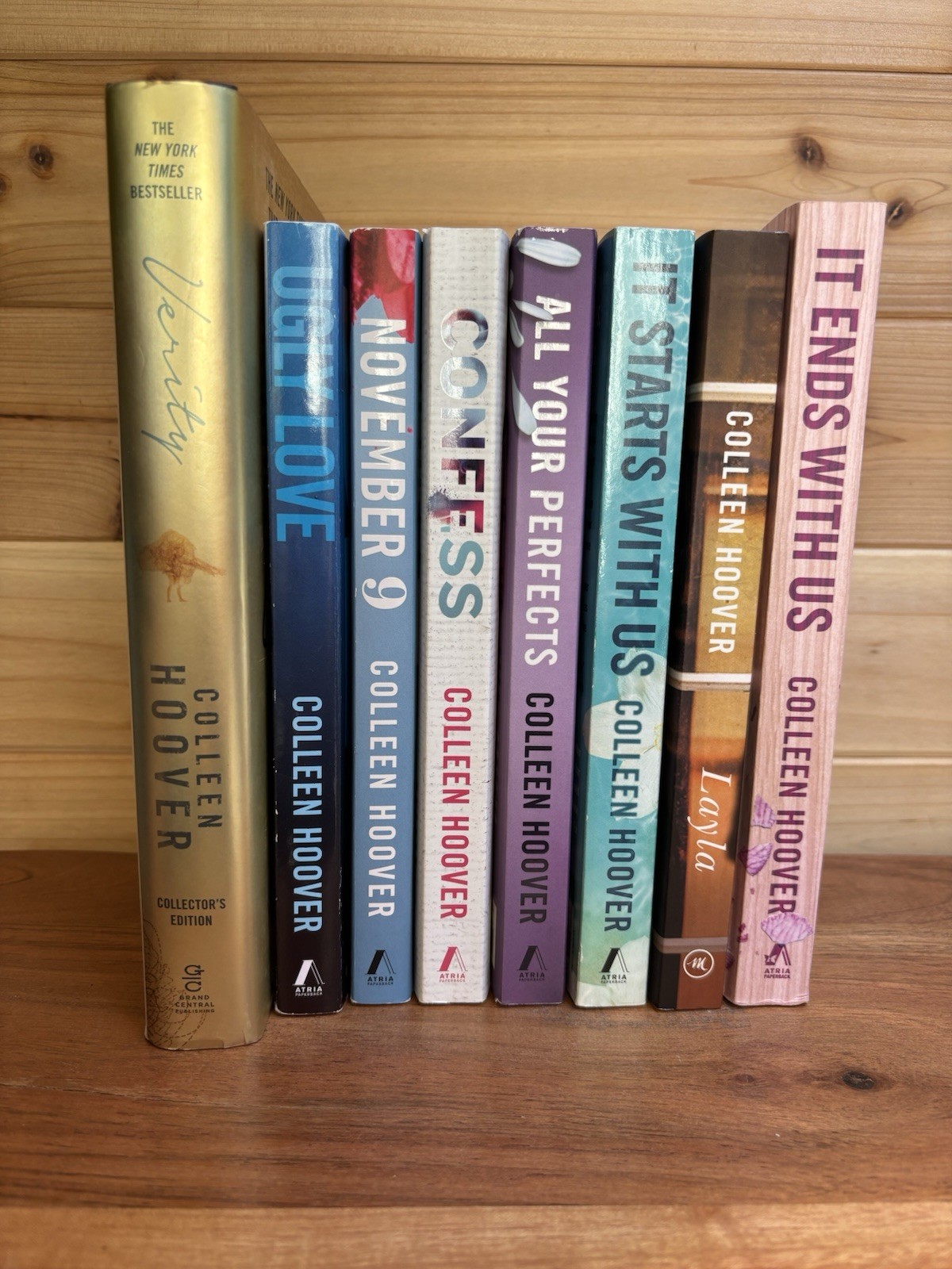 Colleen Hoover Set Of 8 Books : It Ends With Us & More, Atria Paperback