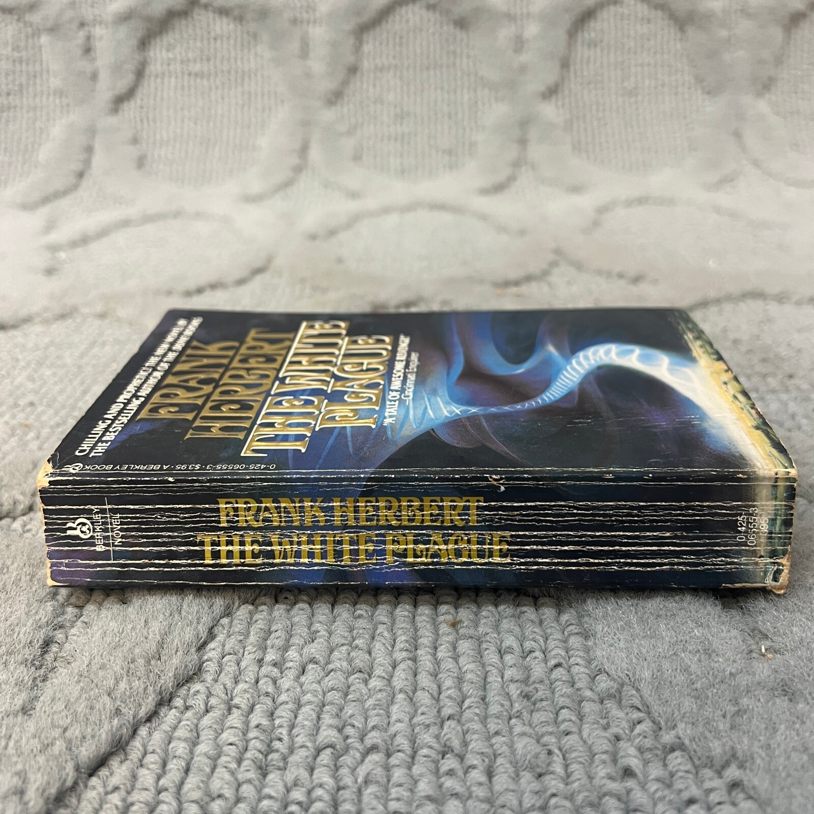 The White Plague Science Fiction Paperback Book by Frank Herbert Berkley 1983