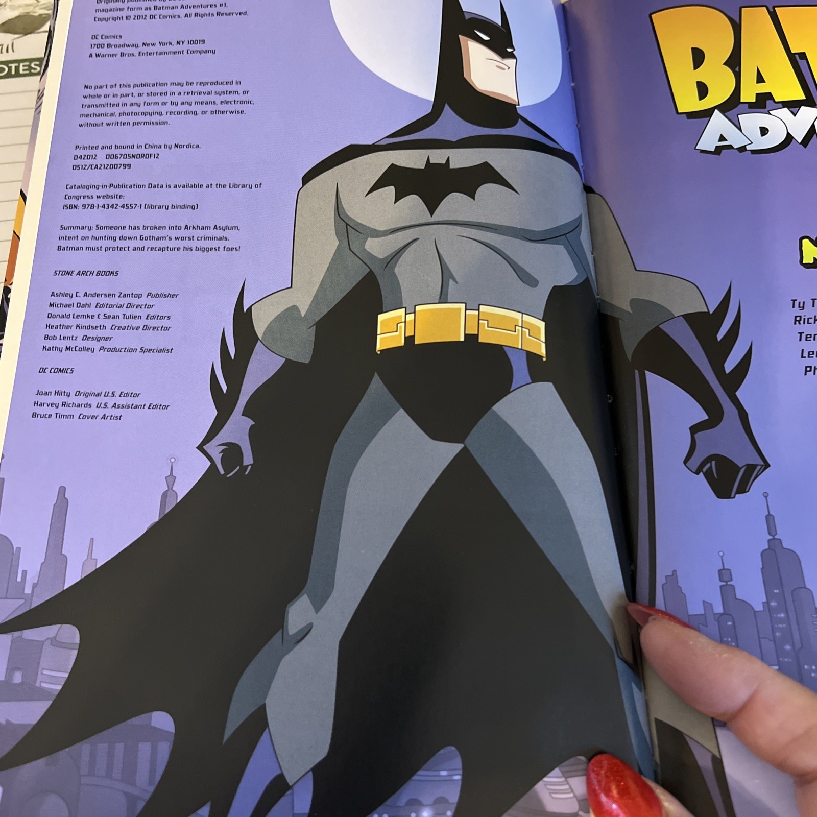 No Asylum (Batman Adventures, 1) – library Templeton, Beatty, Dan|Burchett…