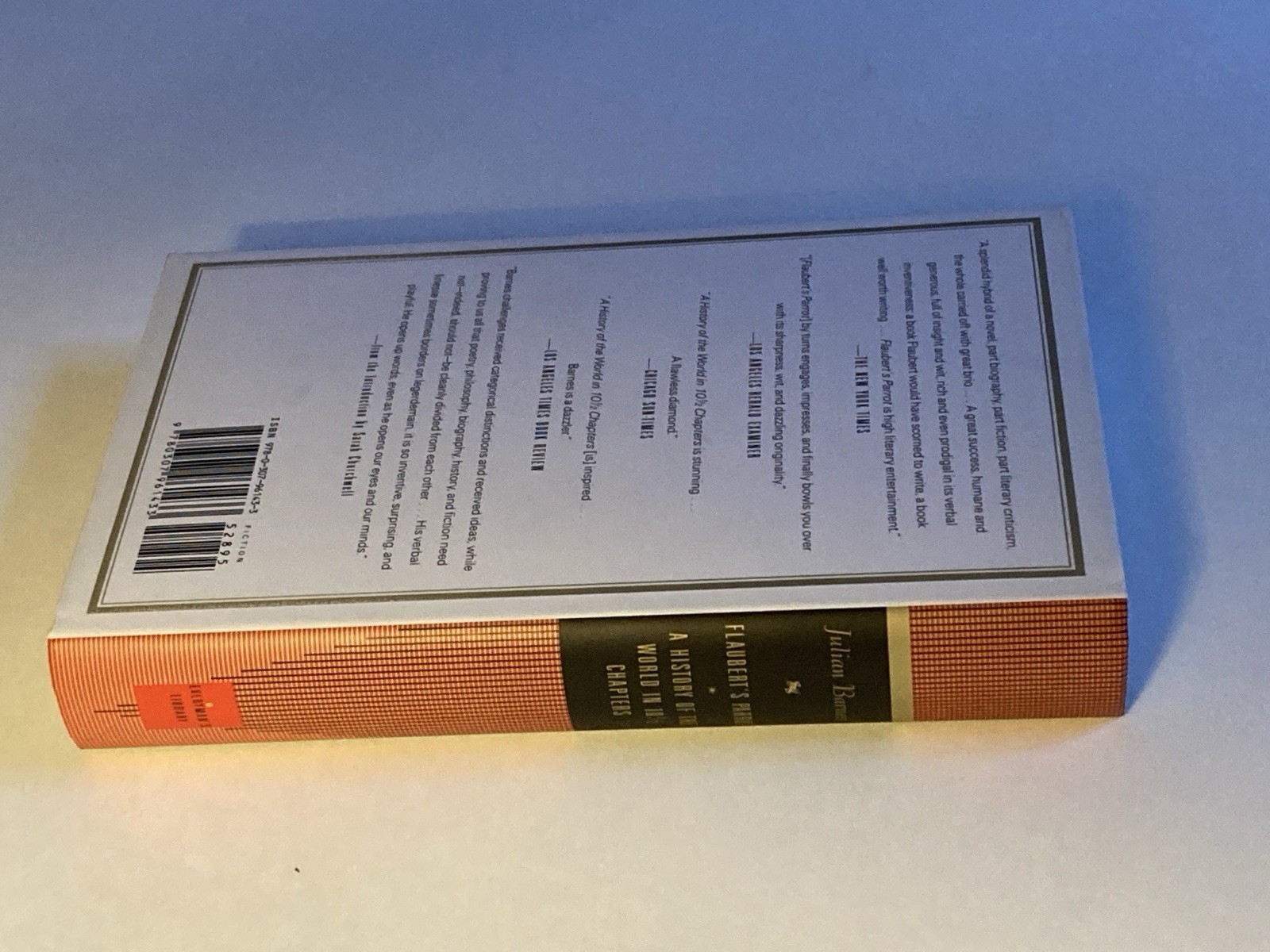 Flaubert’s Parrot & A History of the World in 10 1/2 Chapters; L of A Ed., NF/NF