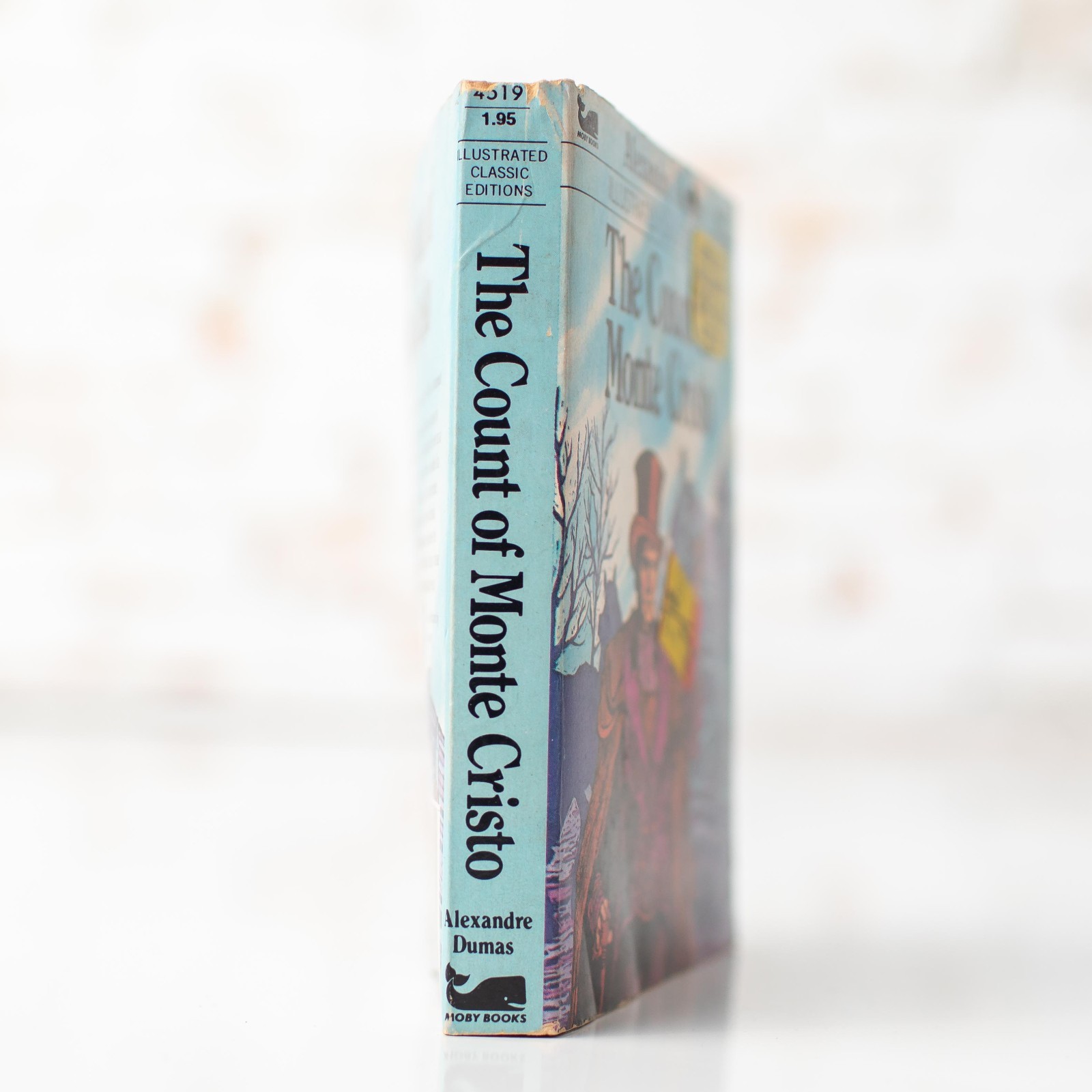 Vintage 1979 Count of Monte Cristo Alexandre Dumas PB Illustrated Classic