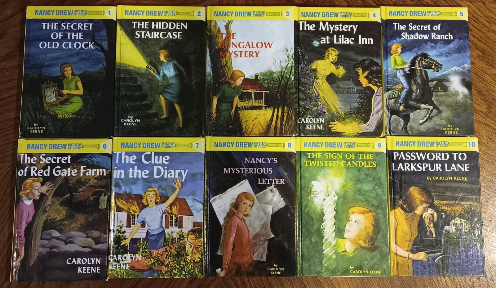 Nancy Drew Mystery Stories Volume 1-20 1987