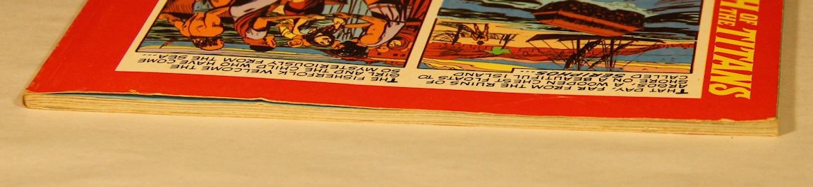 Clash of the Titans Comic Book ~ Beverly Cross ~ 1981 ~ Golden Press ~ VERY GOOD