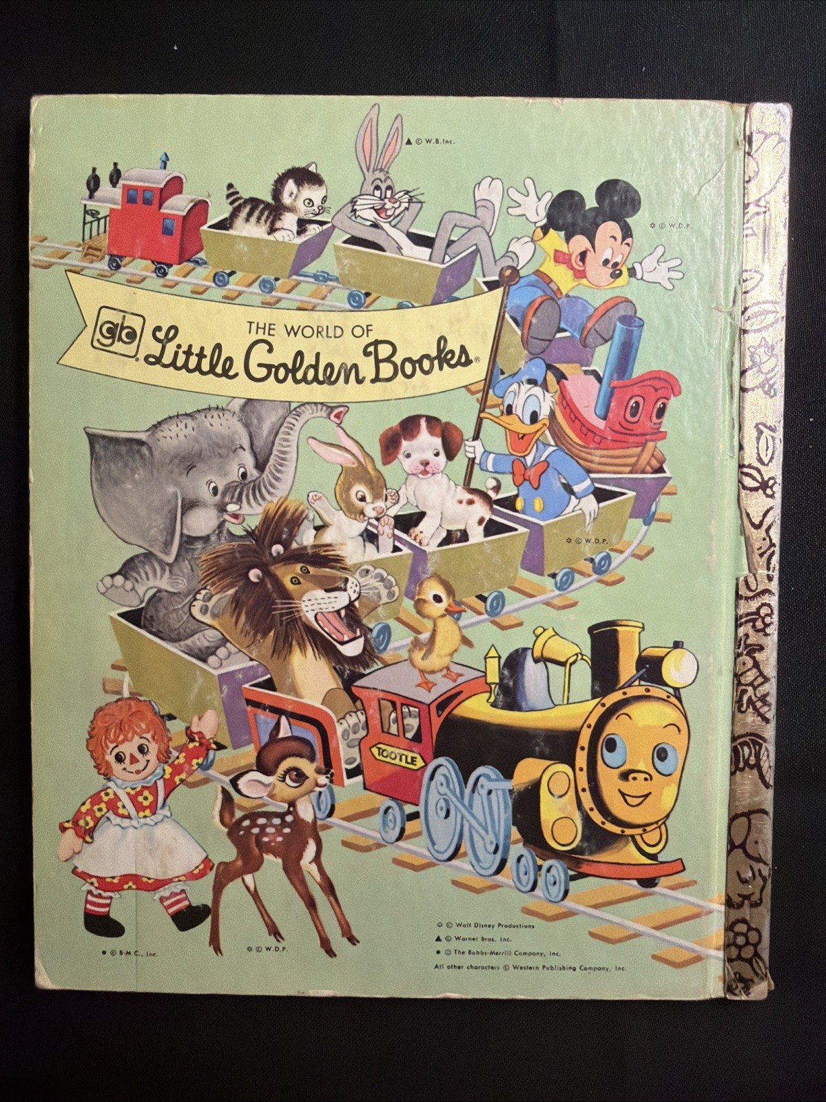 Vintage A Little Golden Book Disney’s Pinocchio 1974 .39 D100 #7369