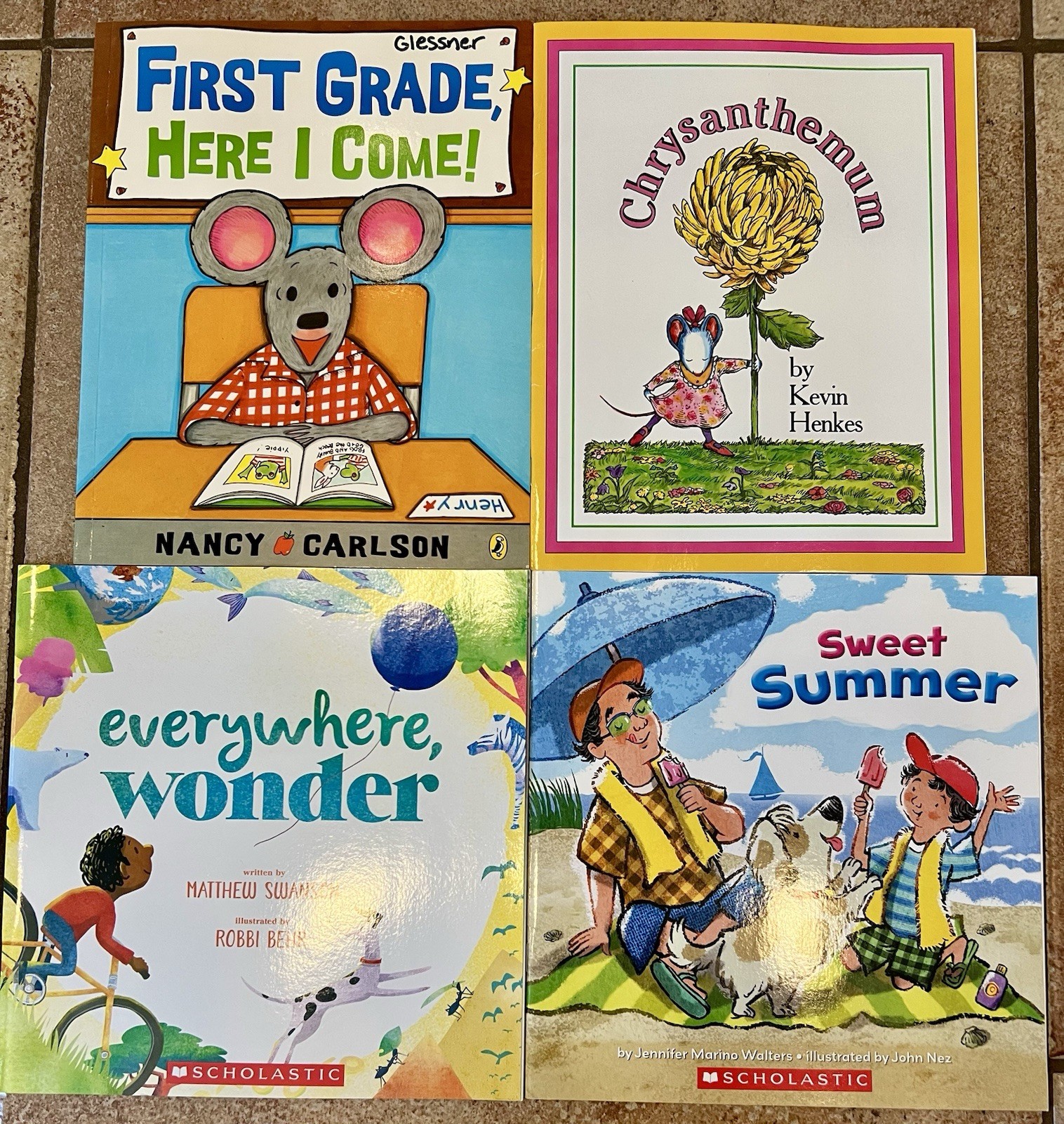 Lot Of 20 Children’s Books #105 Back To School Read Alouds – K-2 Classroom Book