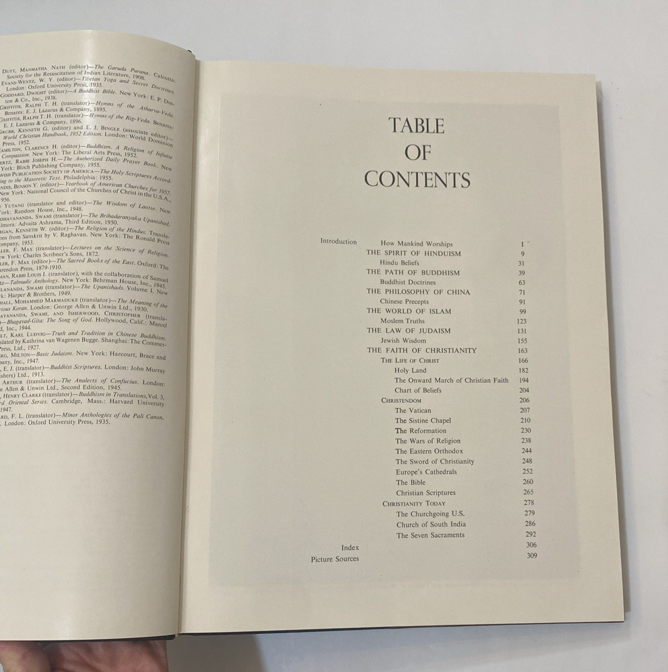 Vtg 1957 Book LIFE „The World’s Great Religions“ Time Incorporated