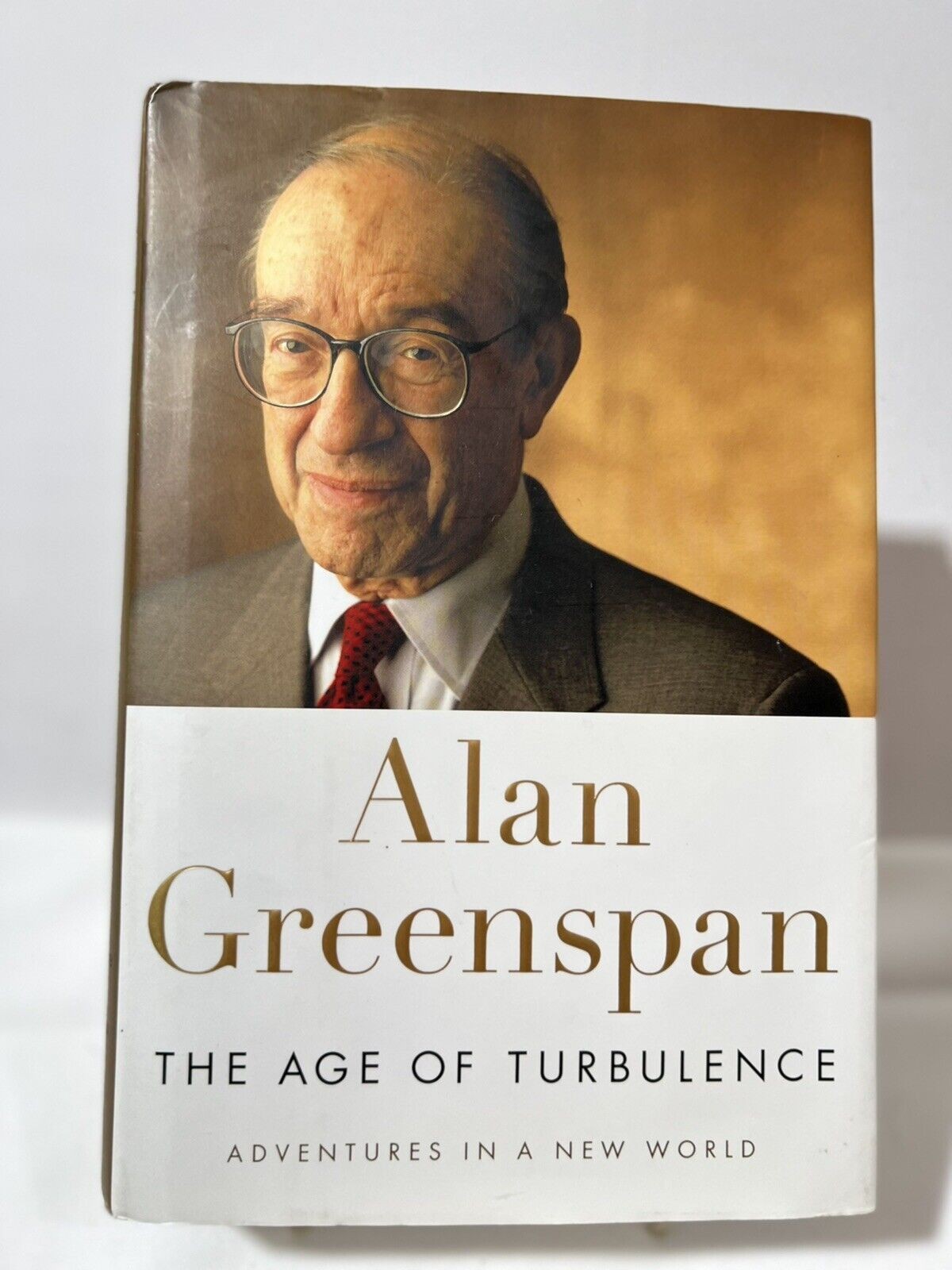 Alan Greenspan The Age of Turbulence Hardcover Book 2007 Economic Insights Polic