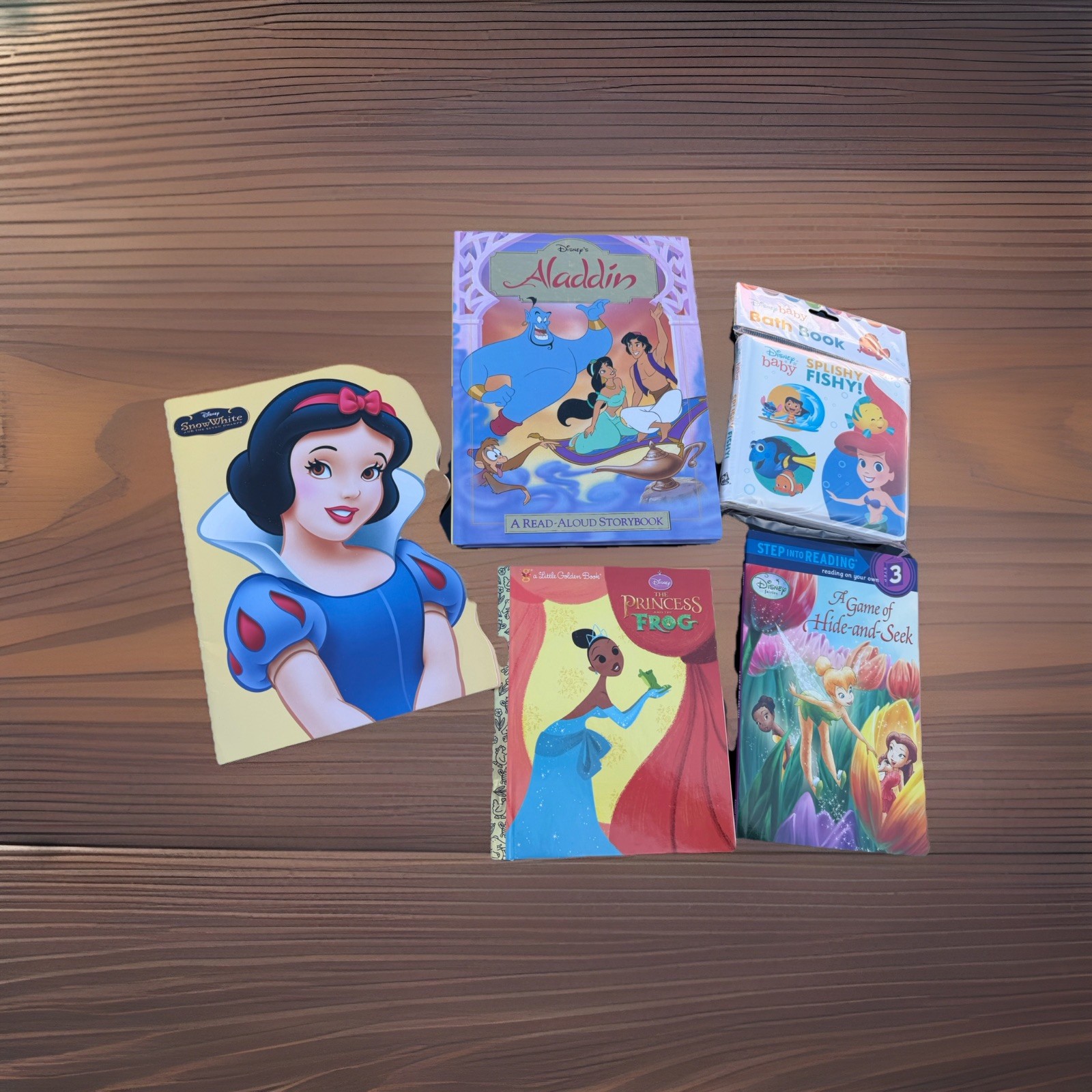Disney Princess 5-C Children’s Book Set NEW