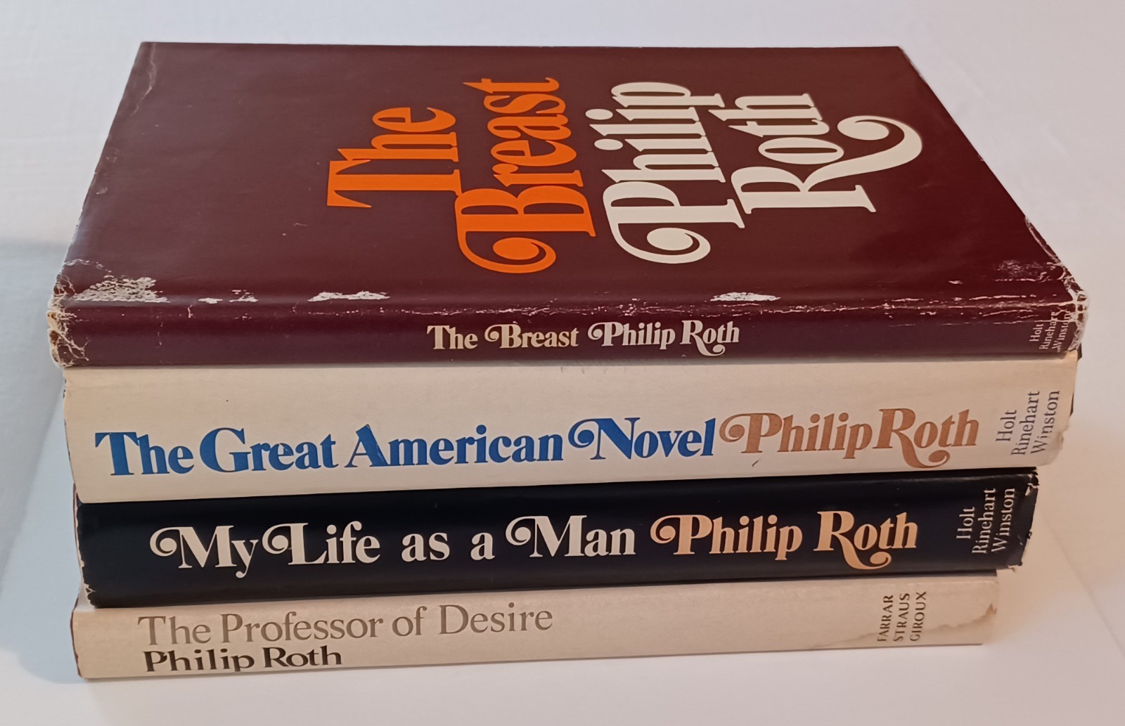 PHILIP ROTH Lot of 8 1st Ed + BCE HC DJ The Ghost Writer The Breast Everyman +