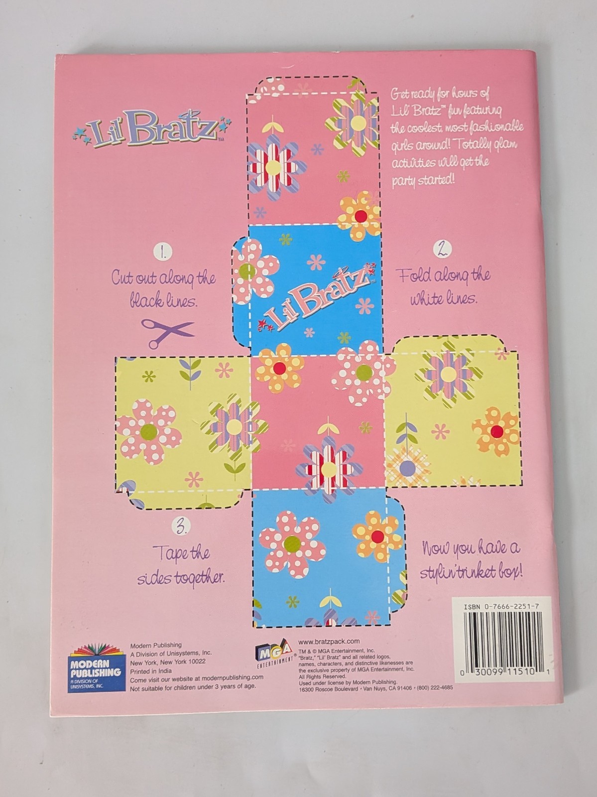 Lil‘ Bratz 5 in 1 Super-ly Duper-ly Coloring and Activity Book