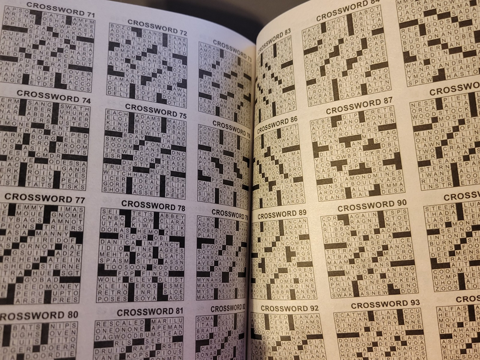 Superb Crosswords Jumbo Puzzle Book by KAPPA – 124 All-Themed Puzzles!