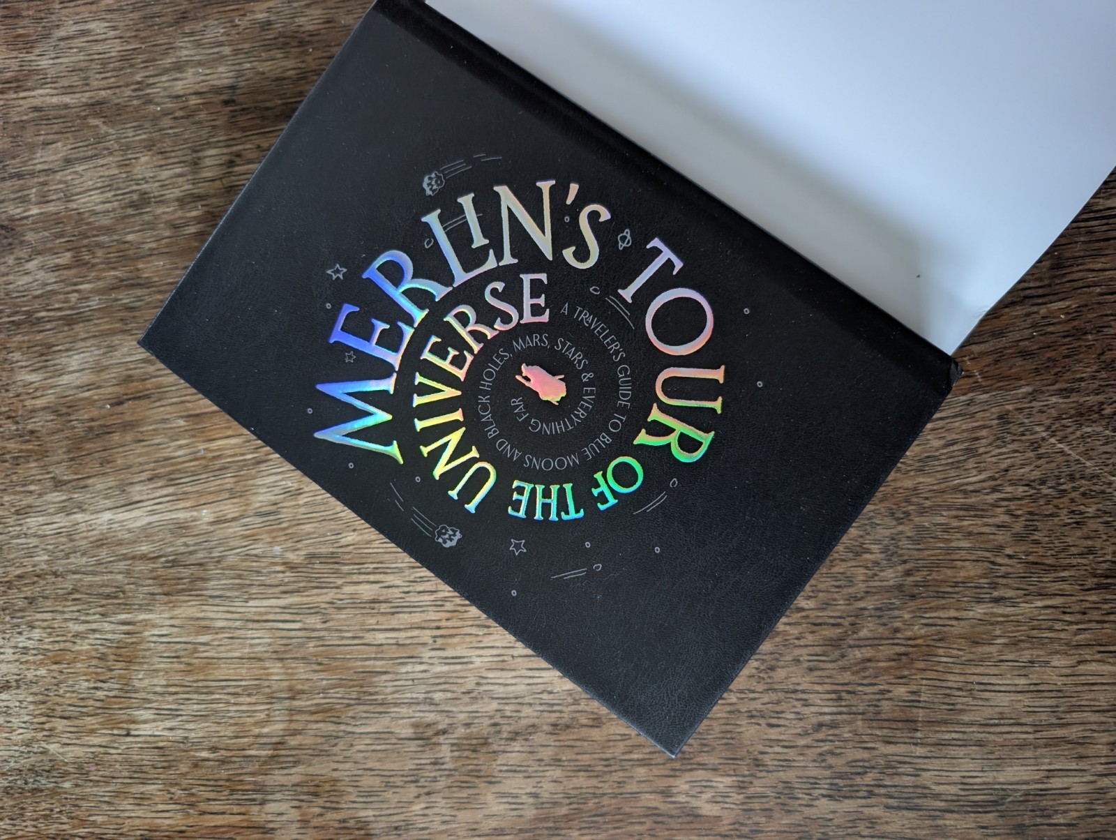 Neil deGrasse Tyson Signed „Merlin’s Tour of the Universe“ 2024 Hardcover Book