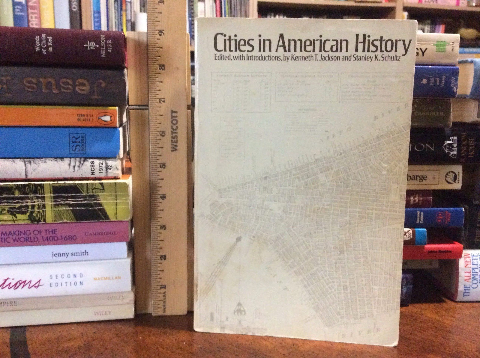 Cities in American History By Kenneth T. Jackson 1972 Paperback VG