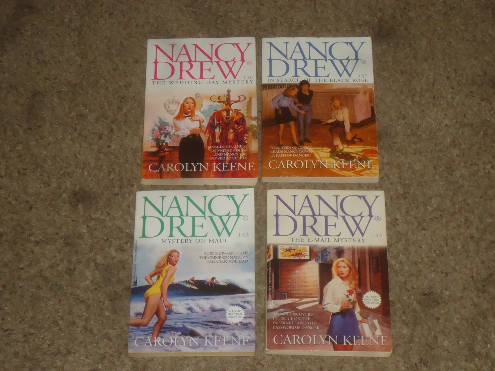 Lot 71 Nancy Drew PB Mystery Books Carolyn Keene