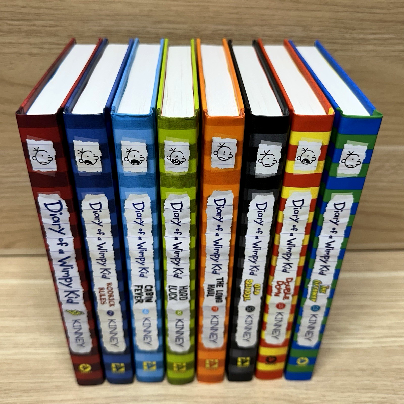 Diary of a Wimpy Kid Lot 15 Books Hardcover Jeff Kinney Mixed Series Collection