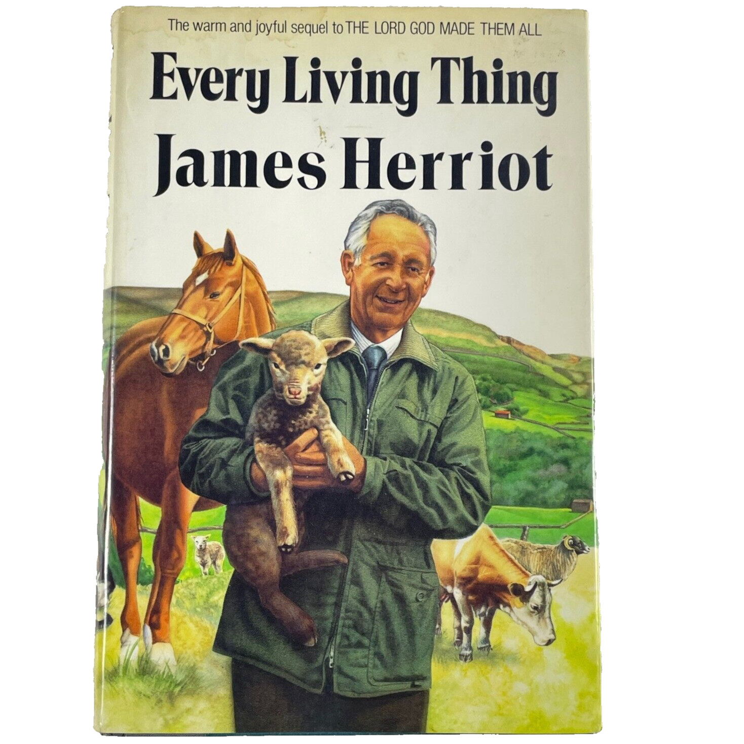 EVERY LIVING THING by James Herriot 1st ed. HC/DJ 1992 Memoir