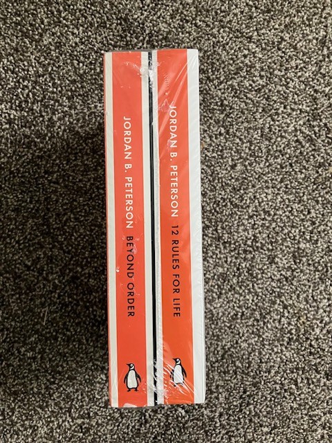 Jordan B. Peterson lot of 2 Trade Paperbacks 12 Rules for Life & Beyond Order