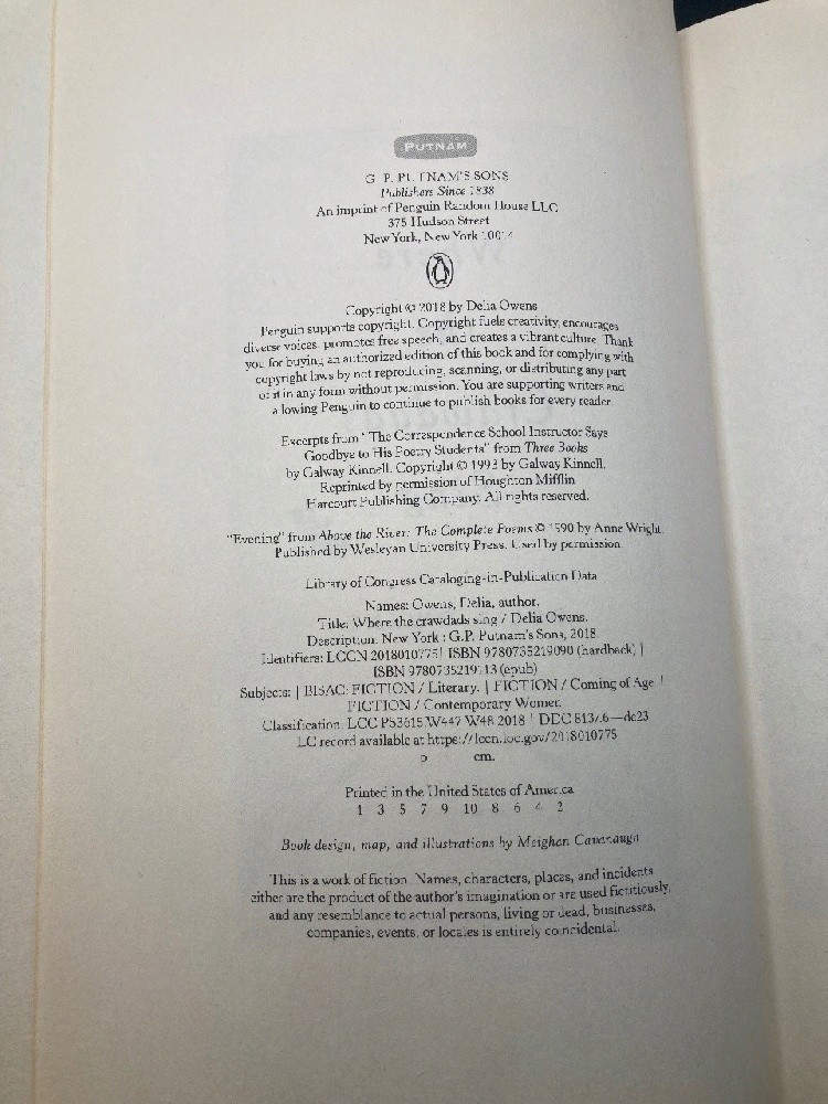 First printing!