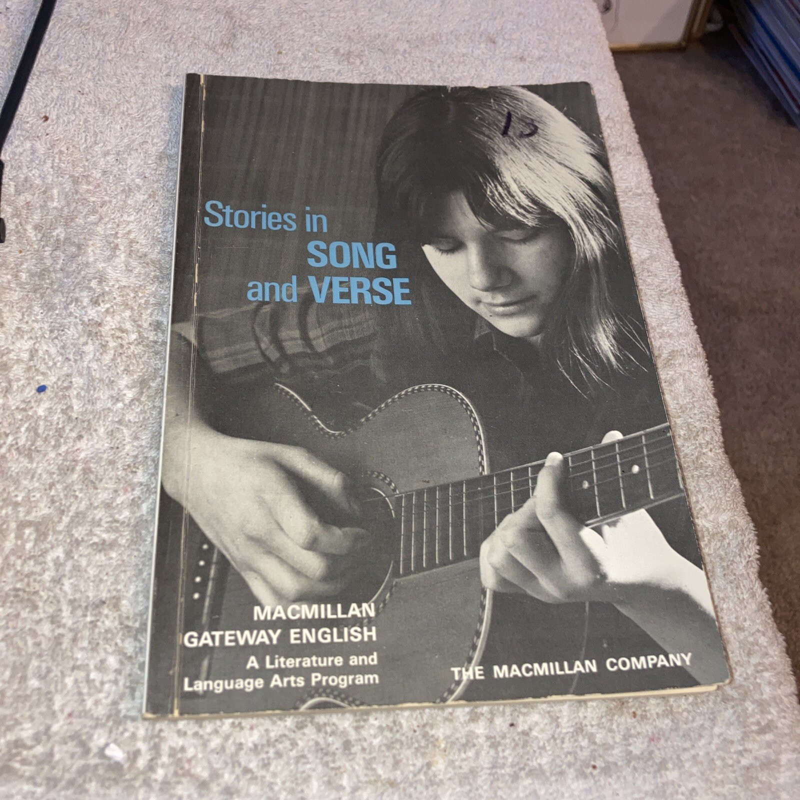 Stories in Song and Verse, Macmillan Company 1966 Trade PB